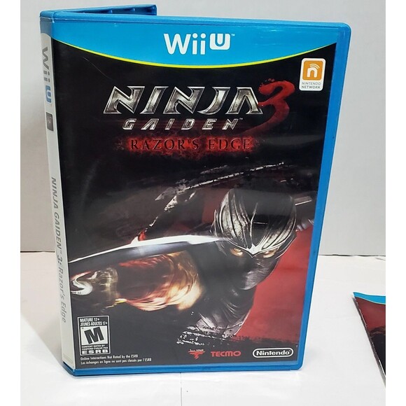 Ninja Gaiden 3 Razor’s Edge Wii U 2012 Complete Manual Tested Nintendo - Picture 10 of 15